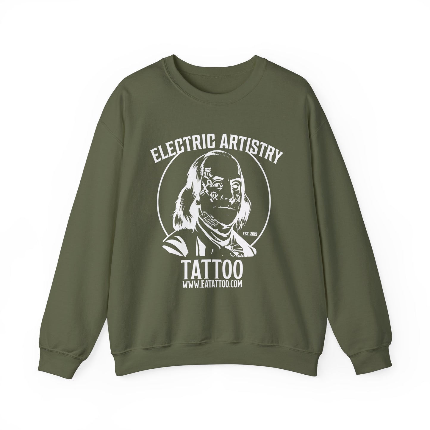 EA Tattoo Ben Franklin Crewneck Sweatshirt