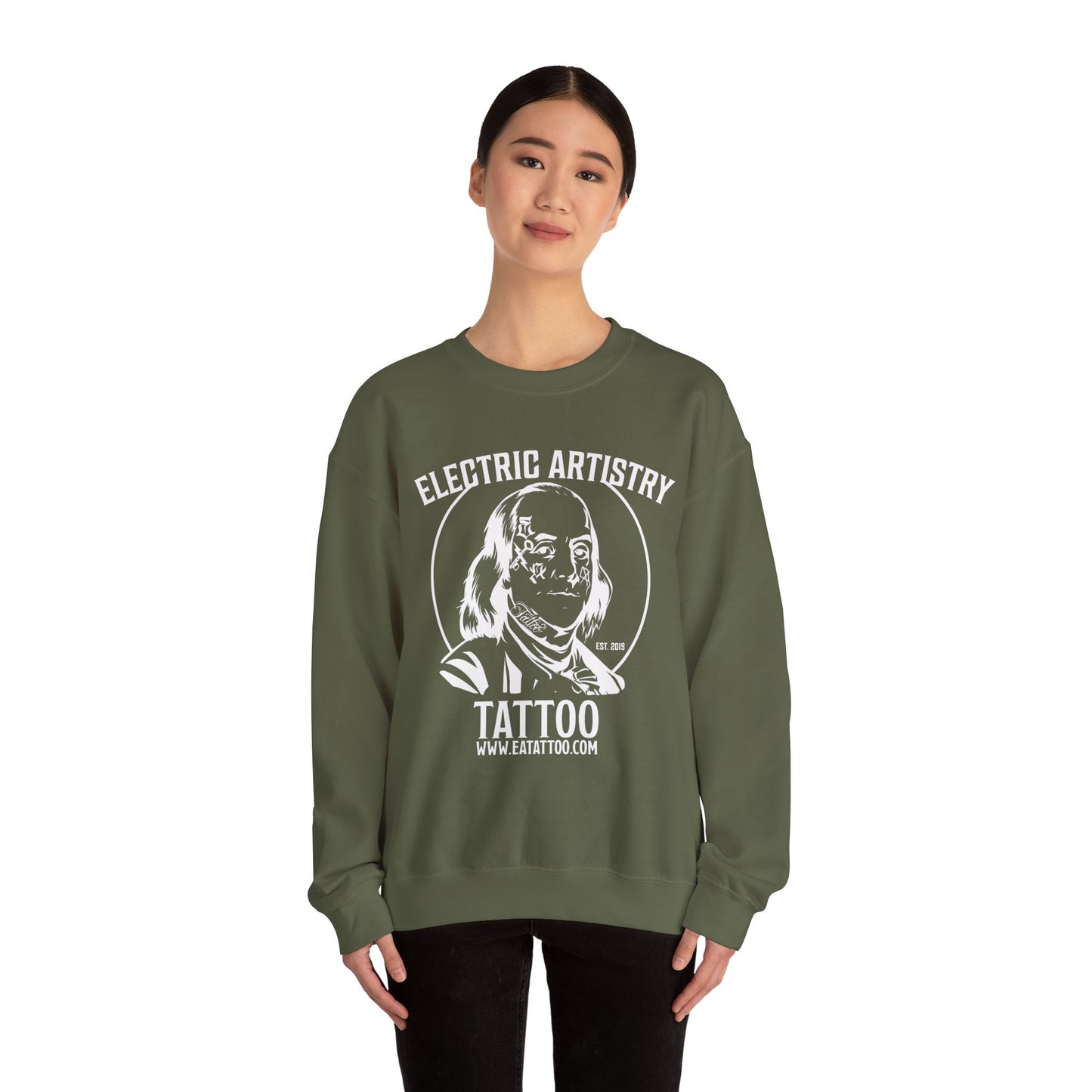 EA Tattoo Ben Franklin Crewneck Sweatshirt